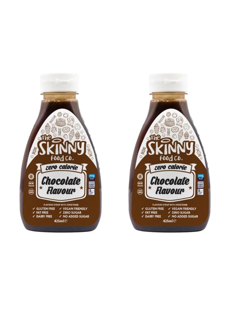 The Skinny Food Co. Skinny Sauce Chocolate Syrup 2 pcs 