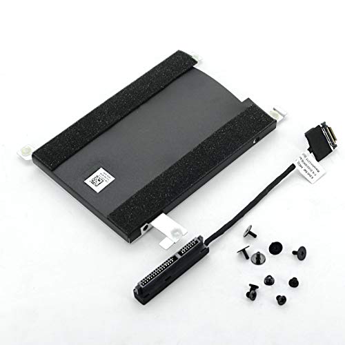 DEVMO SATA Hard Drive Cable Connector+2.5" HDD Caddy Bracket+ Caddy Screws Compatible with Dell Latitude 5500 5501 5502 5505 and Dell Precision 3540 3541 3542 3550 3551 - Image 1