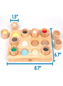 TickiT TickiT Touch & Match Board - Toddler Sensory Exploration - Special Educational Needs - Tactile Board - Touch & Feel  - Image 3