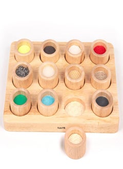 TickiT TickiT Touch & Match Board - Toddler Sensory Exploration - Special Educational Needs - Tactile Board - Touch & Feel  - Image 1