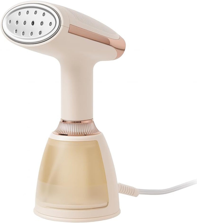 FITTO مكواة بخار محمولة احترافية فيتو للملابس، 1500 واط - تسخين سريع، مضادة للتنقيط، بخار عمودي، قاعدة سيراميكية، مثالية للاستخدام في المنزل والسفر - Image 1