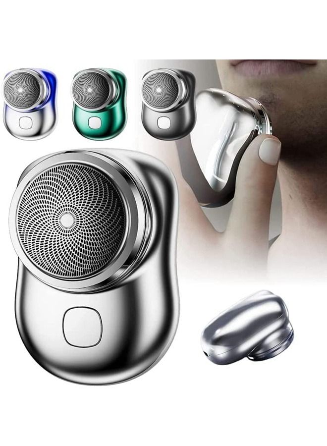 Captaintech Shaver Portable Electric Shaver, 2023 New Pocket Portable Electric Shave, Magic USB Mini Shaver Electric Razor For Men, Rechargeable Travel Razors For Men Electric Shaver For Shaving Face - Image 1