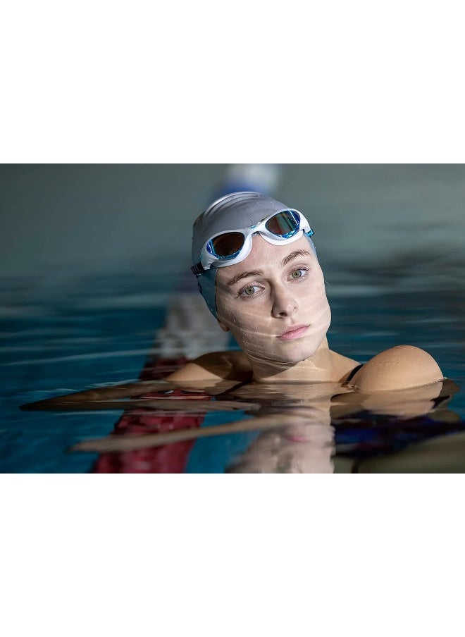 Pop Art Pop Navy Swimming Cap Navy Blue