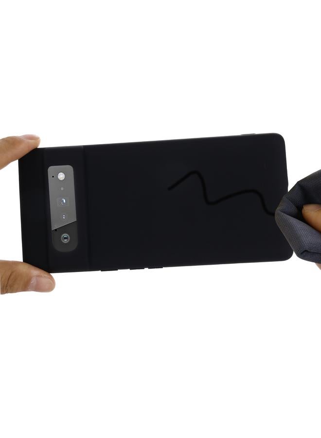 erorex Pure Color Liquid Silicone Shockproof Full Coverage Case For Google Pixel 6 Pro - Image 4