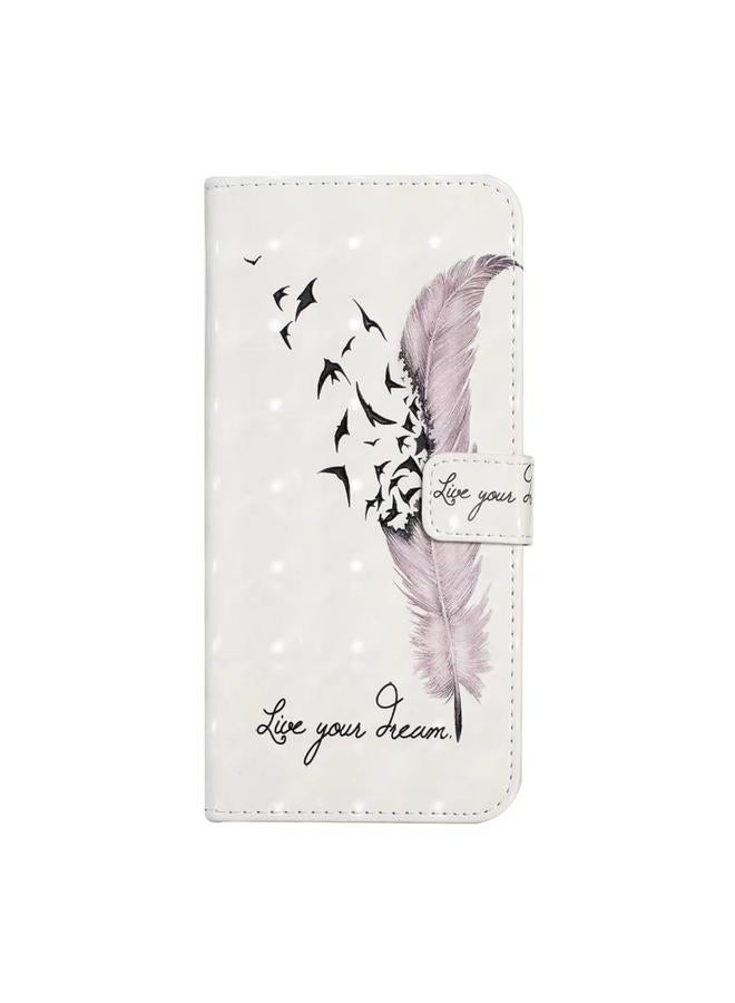 S-TOP Case For OPPO Find X5 Oil Embossed 3D Drawing Leather Phone Case - Image 2