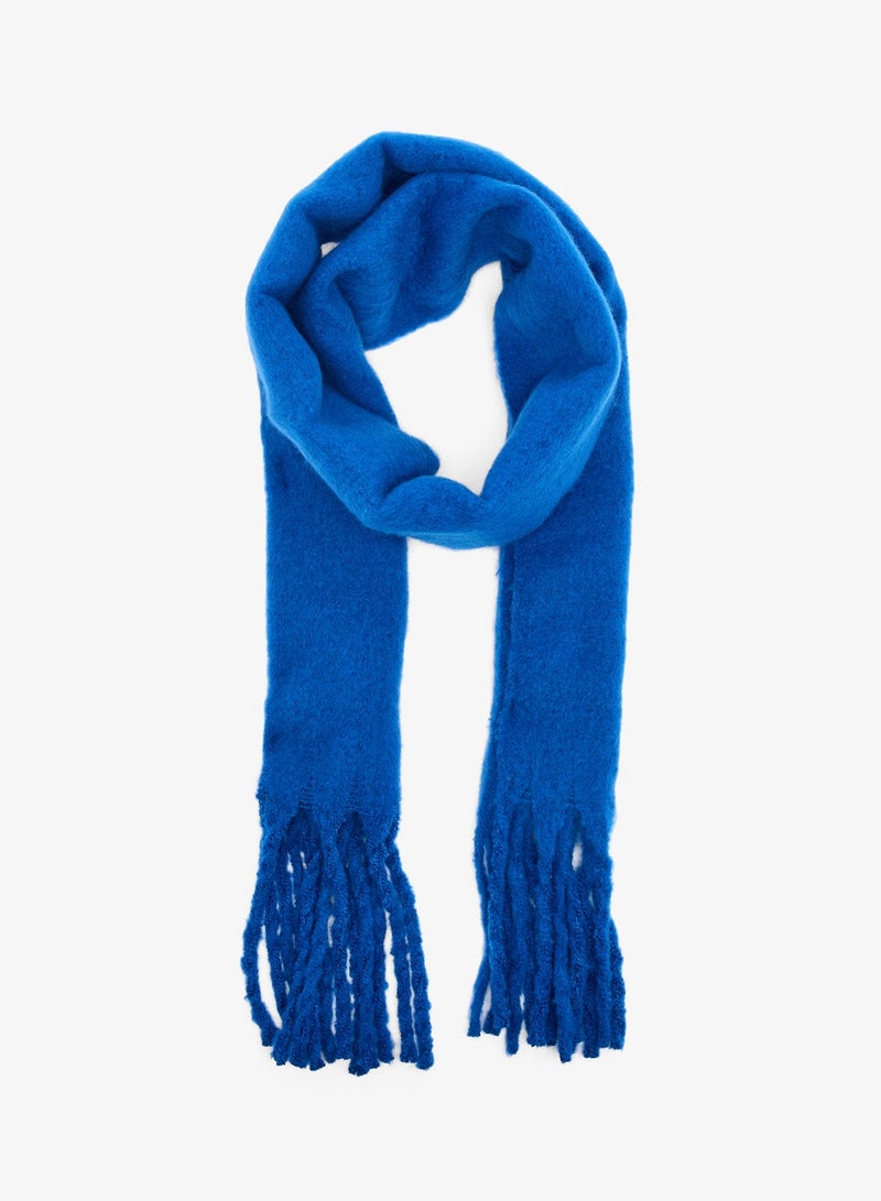 Ginger Soft Fluffy Tassel Scarf - Image 2