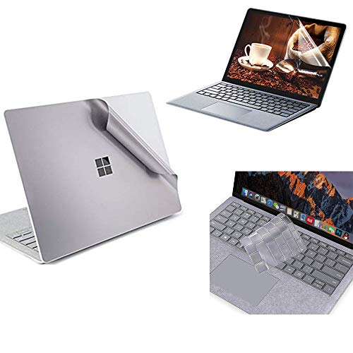 Vulge Full Protection Kit for Surface Book 2-13.5" (Core i5 Standard Configuration) - Full Body Anti Scratch Skin, Screen Guard & Keyboard Cover Ultra-Thin TPU - Image 1