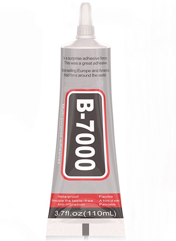 Merrystick Multifunctional Glue Suitable for Bonding Jewelry, Hairpins, Leather, Acrylic, Mobile Phone Cases, Makeup Nails, Diamond Jewelry, Etc. Model B-7000 Capacity 110 ML  - Image 1