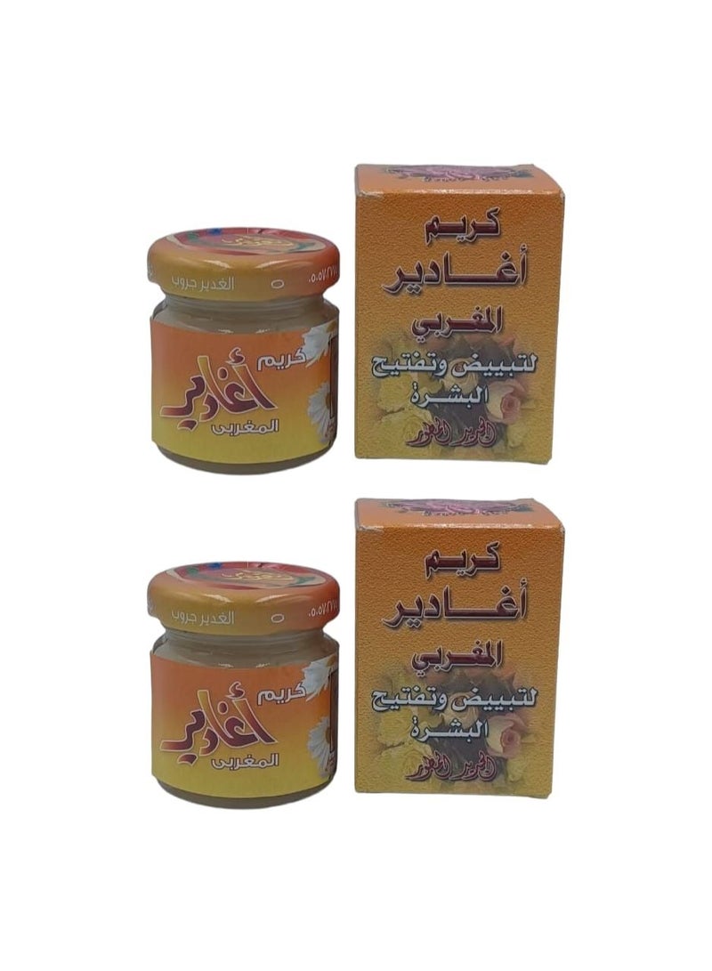 كريم اغادير المغربي 31 جرام 2 قطعة