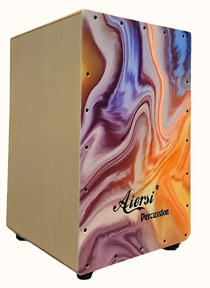 AIERSI Cajon Music Box For Professional Playing Parties And All Types of Events Made By Russia Birch Wood With Carry Bag  - Image 2