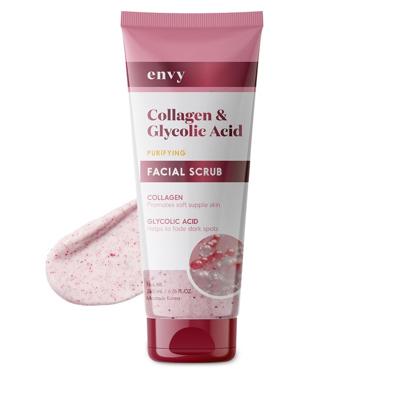 Envy Facial Scrub Collagen Glycolic Acid
