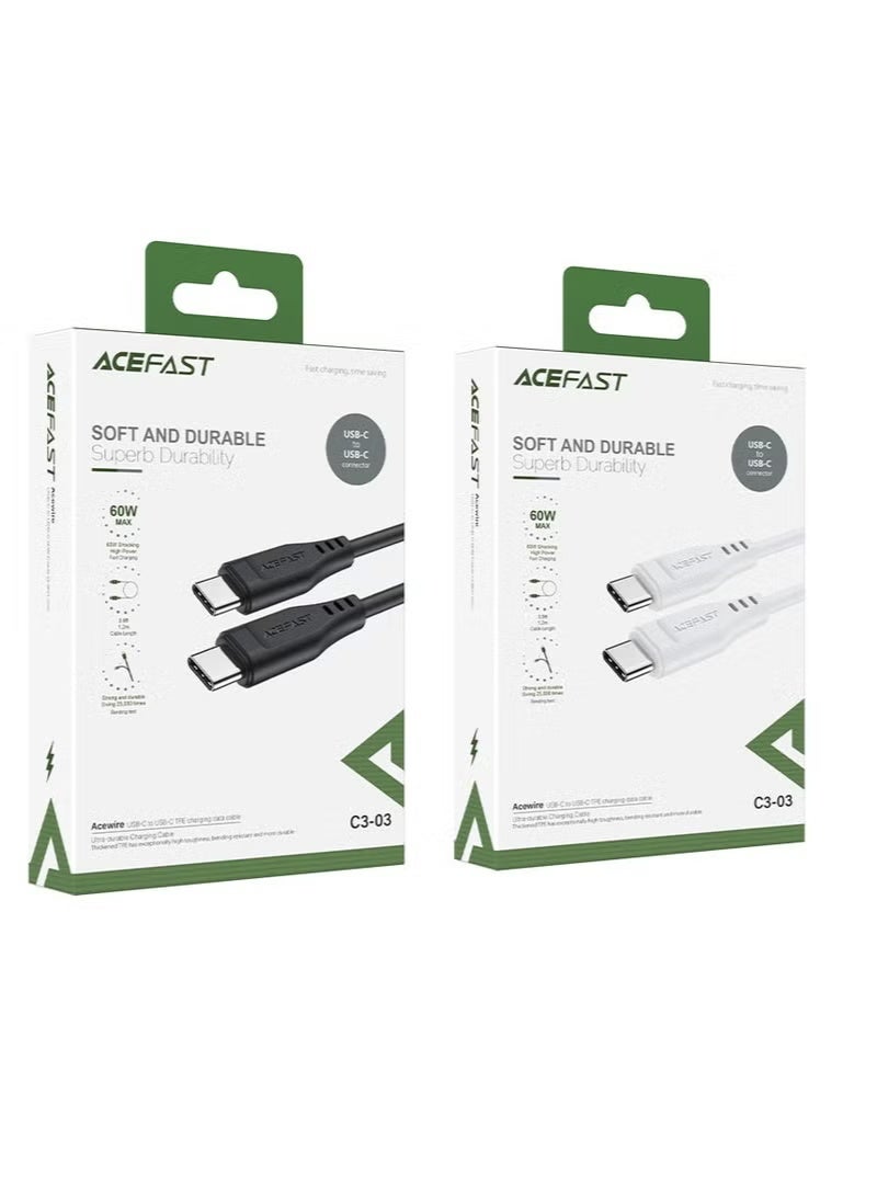 ACEFAST Charging Data Cable C3-03 USB-C to USB-C - Image 2