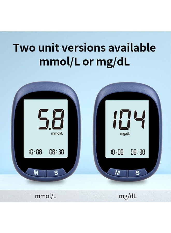 HAVEN Blood Glucose Monitoring System With 50 Test Strips And Lancets - Image 2