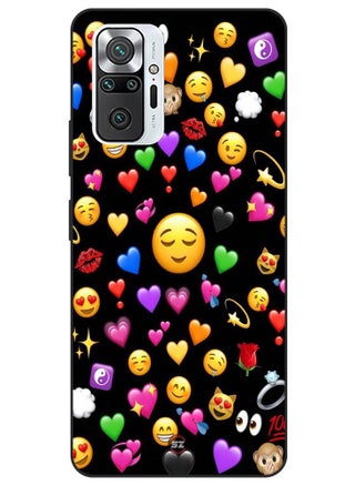 Protective Printed Mobile Cover Mixed Emojis With Black Background For Xiaomi Redmi Note 10 Pro - pzsku/Z2064C7243FF70E05F646Z/45/_/1679492355/307d1d39-40fb-4517-aa0d-7e0f29f9e156