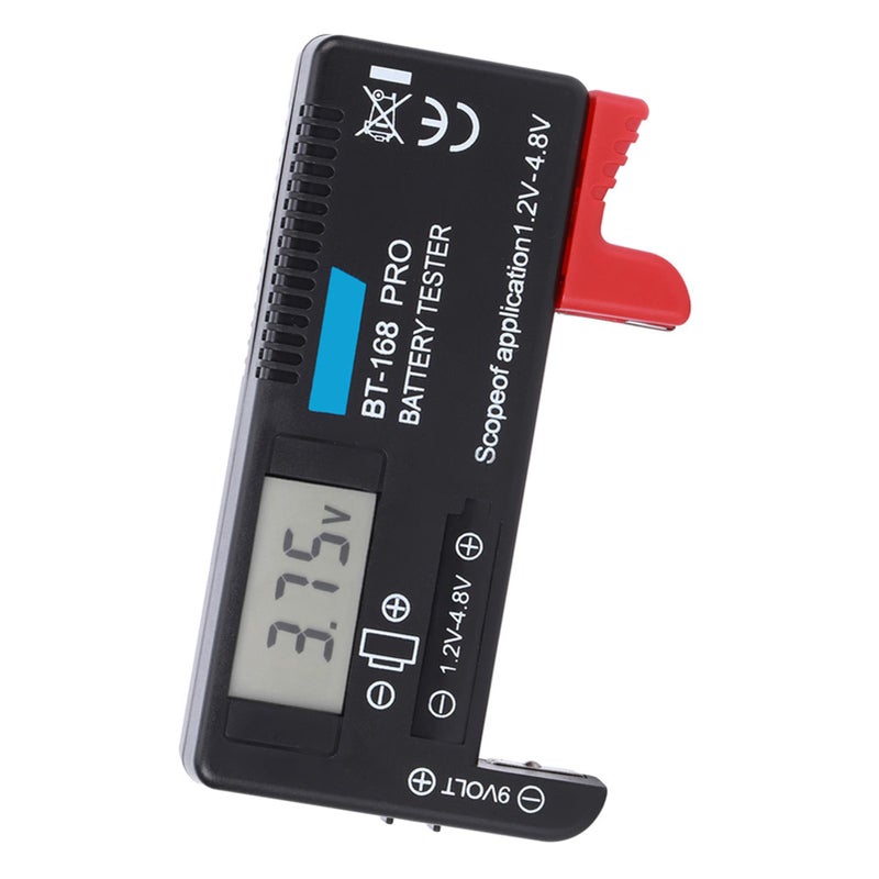 BT 168PRO Digital Battery Tester 1.2V to 9V LCD Display Portable for AA AAA Button Cell Accurate Capacity Checker - Image 5