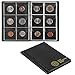 OSOPOLA Coin Storage Album 60 Pockets Coin Collecting Holder for Collectors Black CS3906 - Image 2