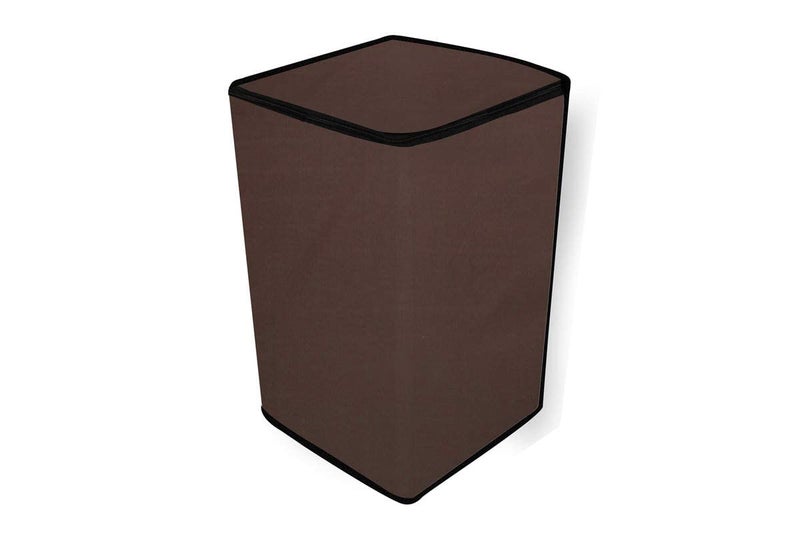 Wings Star Washing Machine Cover for Fully Automatic Top Load Panasonic NA-F62B5HRB| NA-F62B3HRB 6.2Kg Model, Brown Color - Image 3