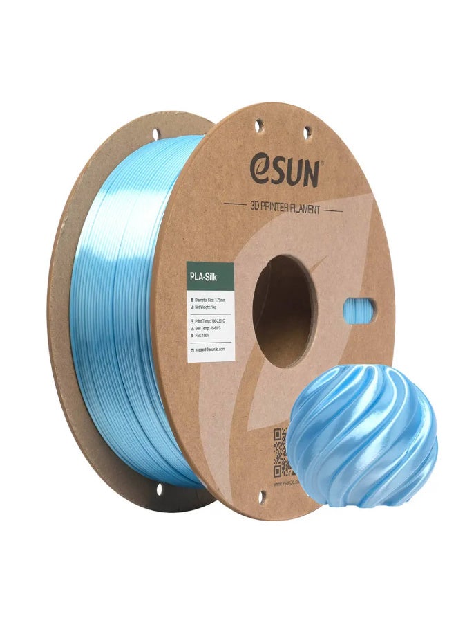 eSUN PLA-SILK LIGHT BLUE 1kg