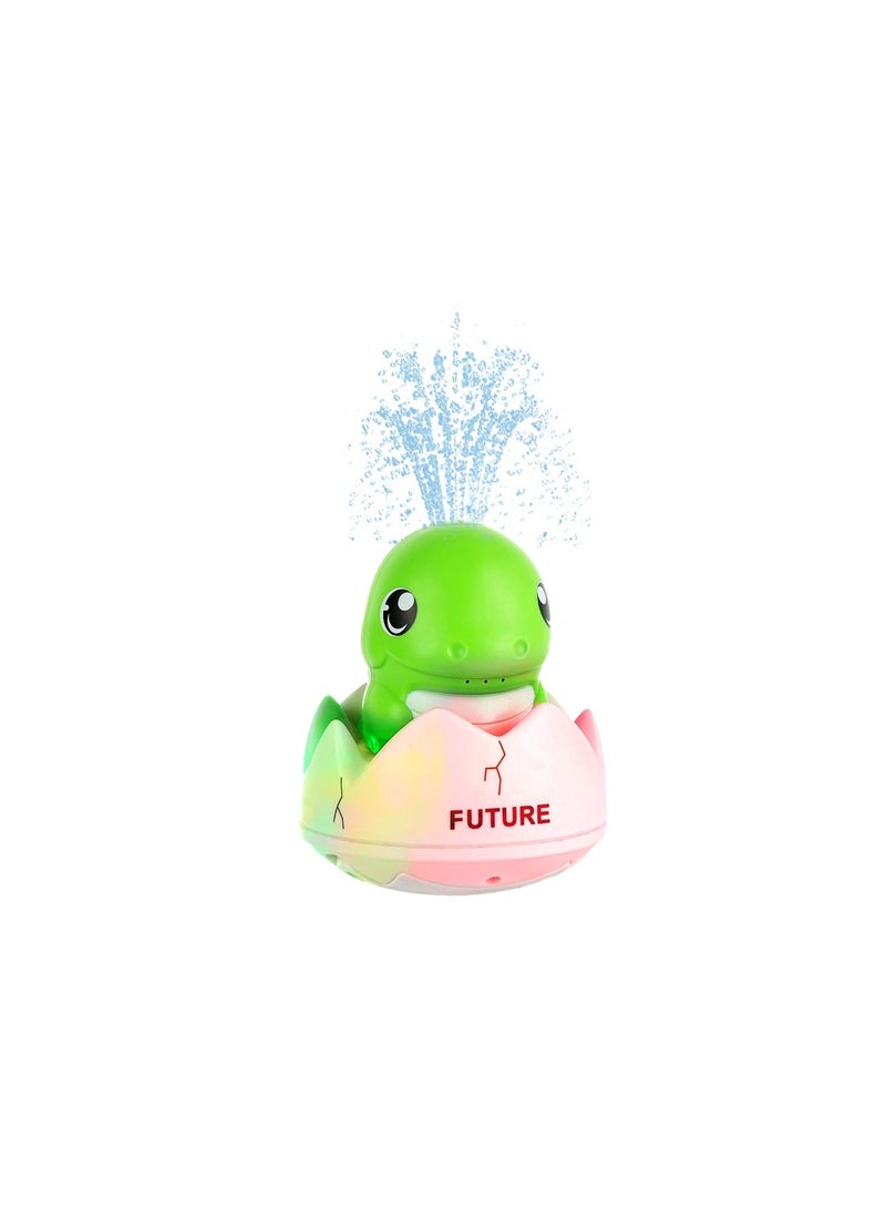 Y&D Baby Bath Toys, Dinosaur Automatic Water Spray for Infants 6-12 Months - Image 1
