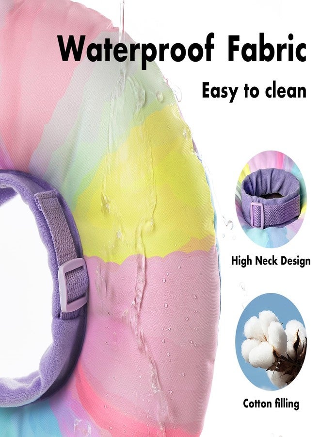 EWES Cat Cone Collar Soft M Size,Alternative Neck Cones to Stop Licking,Comfy Elizabethan Collars After Surgery Neuter,Donut Collar for Pet Cat Dog Kitten e Collar Recovery Shame - Image 5