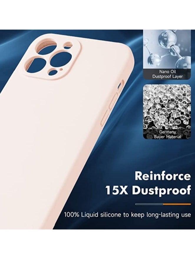 Raxoom iPhone 14 Pro + 2 Pack Tempered Glass Screen Protector Magsafe Case Silicone Phone Case with Microfiber Lining for iPhone 14 Pro 6.1 inch 2022 - Image 4