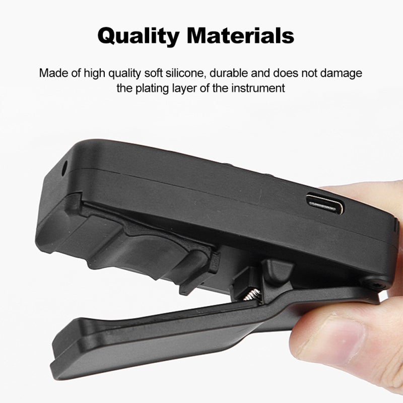 Meideal Saxophone Wireless Musical Instrument Pickup Professional Microphone Wireless Instrument UHF Pickup Mic Receiver & Transmitter System Clip-on for Saxophone/French Horn/Trumpet Wind Instruments - Image 2