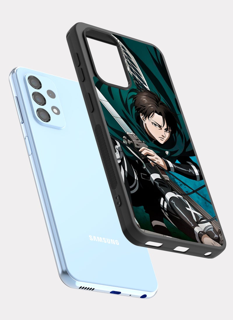 PXLAAT Samsung Galaxy A23 case cover Levi Ackerman Attack on Titan - Image 2