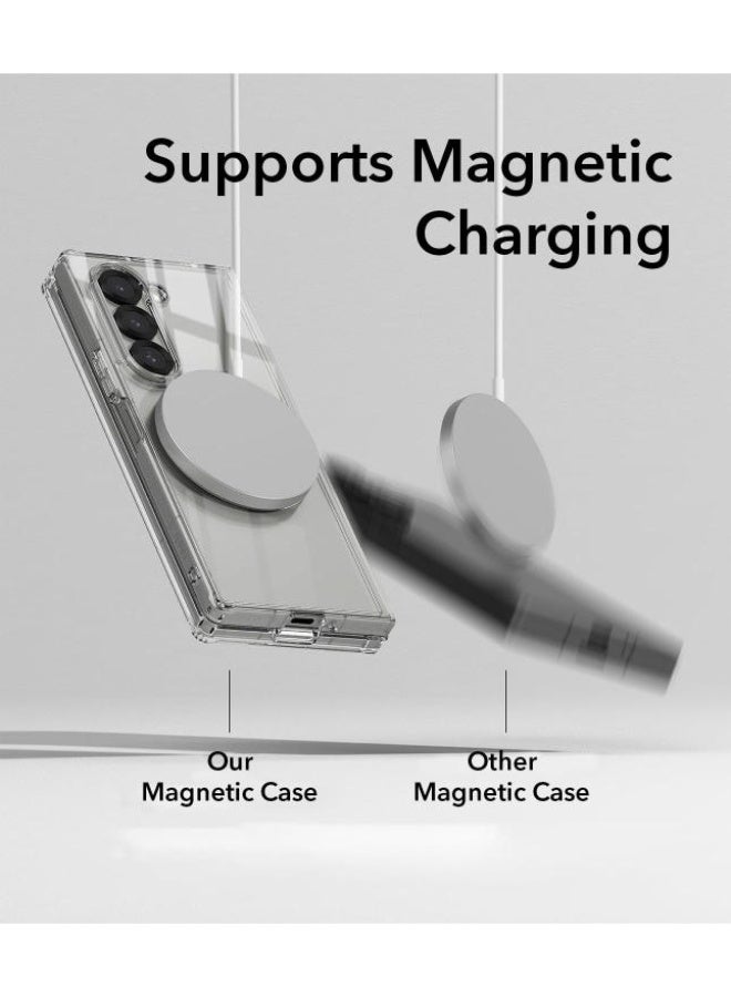 Magnetic Case Samsung Galaxy Z Fold 5 - Shockproof Protection, Anti-Scratch Cover - Image 4
