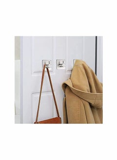 Excefore Adhesive Hooks Heavy Duty Wall Hooks Waterproof Stainless Steel Hooks  - Image 4