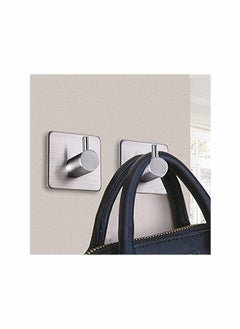 Excefore Adhesive Hooks Heavy Duty Wall Hooks Waterproof Stainless Steel Hooks  - Image 2