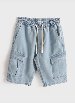 Elasticated Waist Basic Men's Denim Shorts - pzsku/Z2065DC0386692D5D20F5Z/45/1748341116/03a8c1ed-be78-4524-b278-1a69b7c095f8