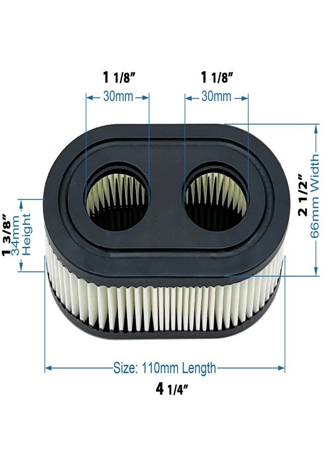 LETAYAR Cartridge Lawn Mower Air Filter Apply to593260 798452 Series Engine Replacement Air Cleaner for Craftsman Husqvarna Toro Lawnmower 1 Pack - Image 4