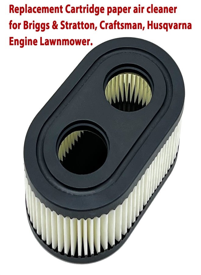 LETAYAR Cartridge Lawn Mower Air Filter Apply to593260 798452 Series Engine Replacement Air Cleaner for Craftsman Husqvarna Toro Lawnmower 1 Pack - Image 5