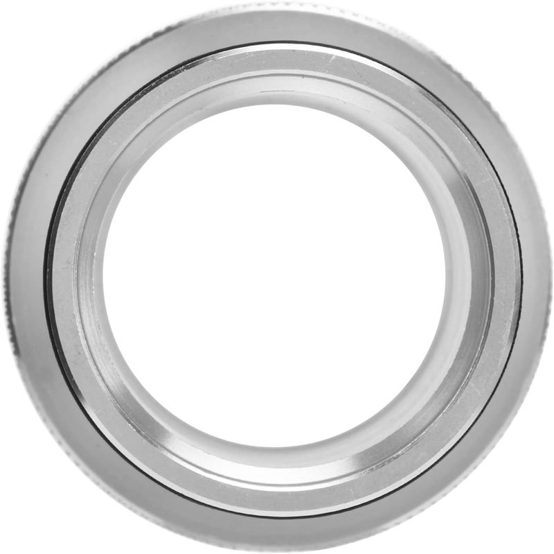 Wheel Bearing Greaser Tool 39mm, Silver Aluminum and Brass Bearing Lubrication Tool with Double O - Ring Seal for Can - Am Maverick X3 Max, Replacement for OEM 293350109 - Image 2