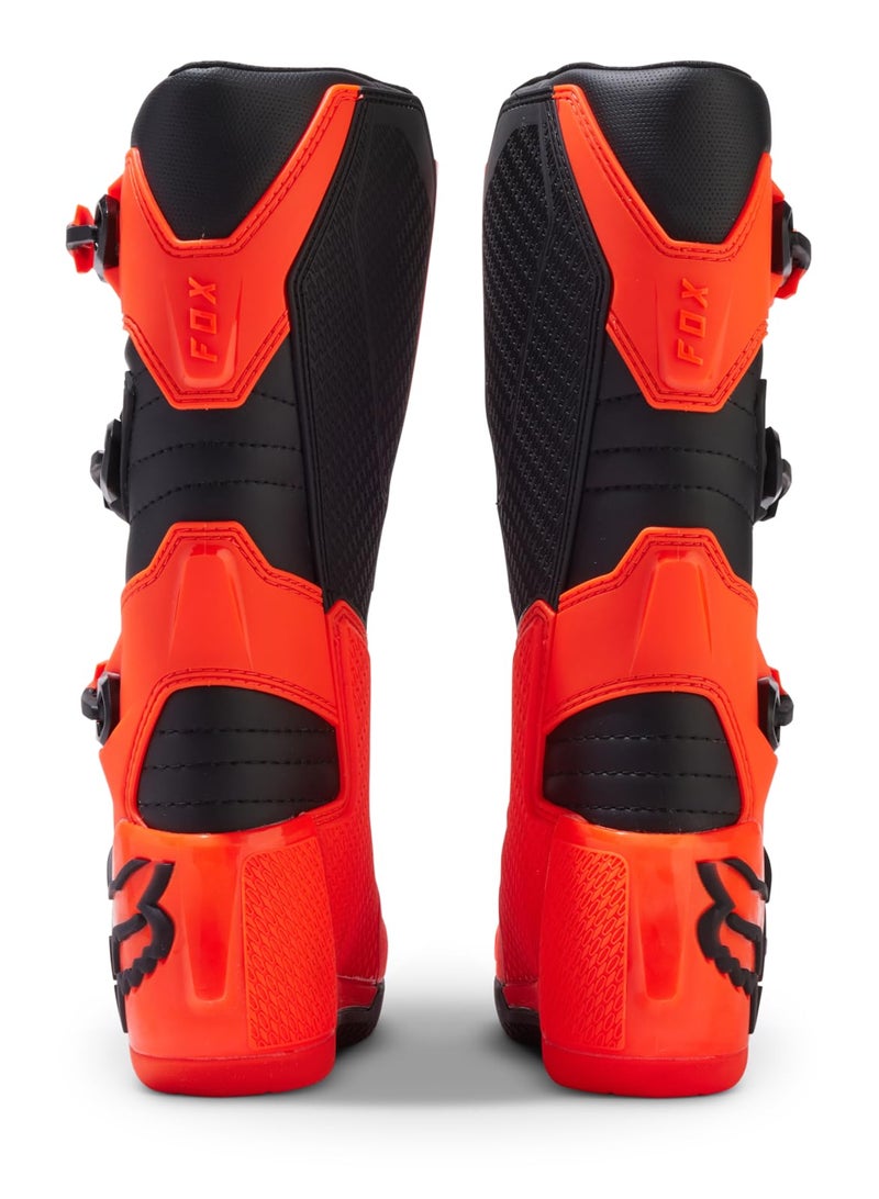 Fox Racing Youth Comp Motocross Dirt Bike Boot, Fluorescent Orange, 6 - Image 4