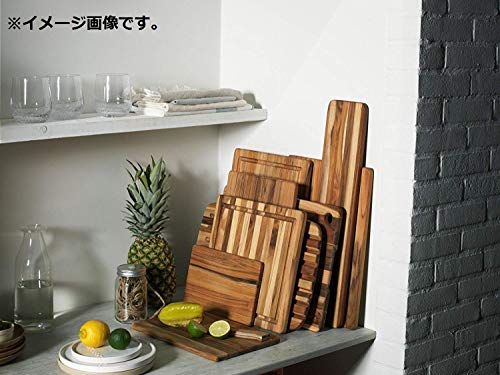 Teakhaus لوح تقطيع تيكهاوس، خشب، بني، 40 × 28 × 1.4 سم - Image 5