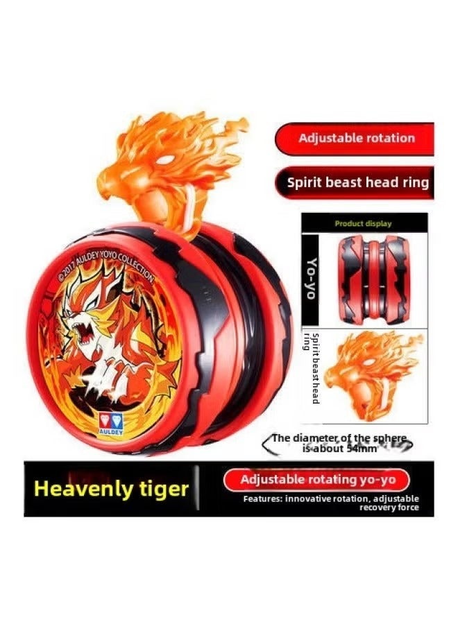 NIBEMINENT Oddy Double Diamond Genuine Firepower Less King 6 Youquan Hero Tianji War Tiger Children's Swing Yoyo Sneak Ball Toy - Image 1