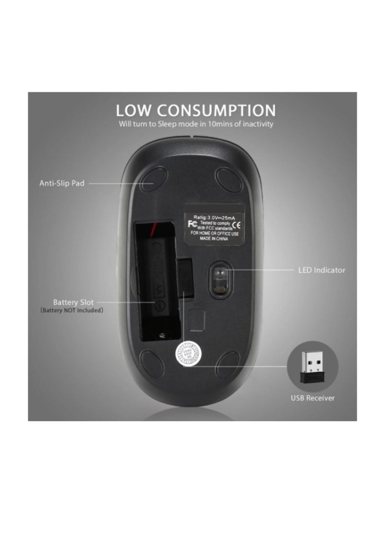 Terabyte فأرة بصرية لاسلكية 2.4G - Image 2