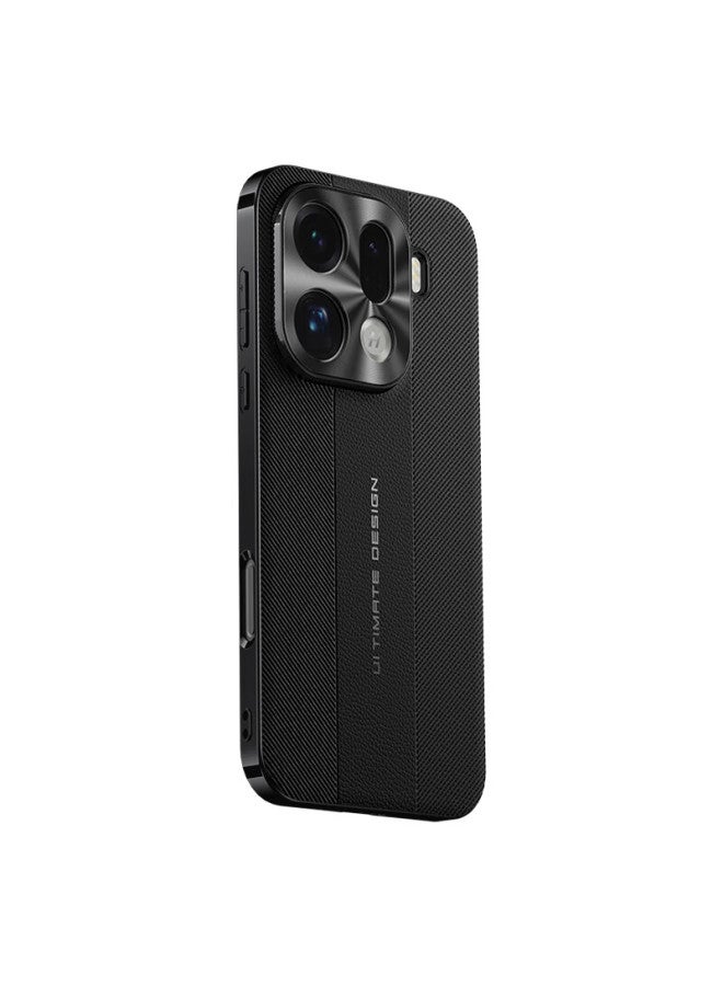 Steffen Stedfer Oppo Find X9 Pro Case Full Coverage Shockproof High-end Electroplated Black Protective Shell For Men And Women With Master Lens Design - Image 2