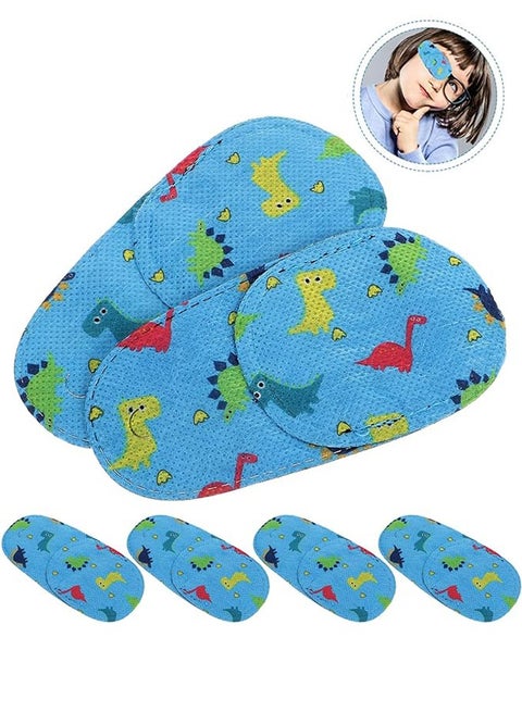6Pcs Glasses Eye Patch Kids Girls Eye Patches，Reusable Non-Woven Eye Patches for Pediatric Amblyopia Lazy Eye Strabismus Correction Patch