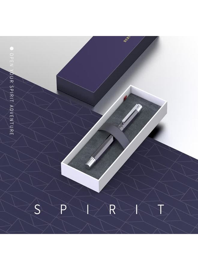Bernard Shaw Birthday Gift For Adults Ballpoint Pen, High-end Luxury, Twilight Gray, Single Pen In Gift Box, Premium Business Office Signing Pe - Image 2