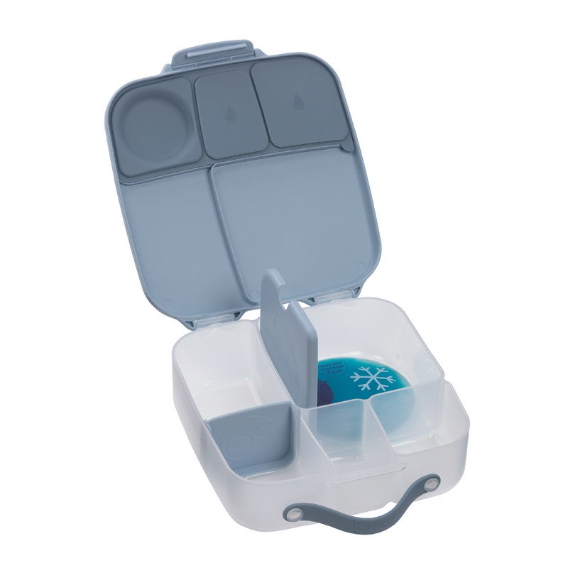 b.box Mini Lunchbox | Bento Box with 3 Compartments (2 Leakproof) | Ideal for Toddlers, Kids Lunch & Snacks | Fits Whole Piece of Fruit | BPA Free - Image 3