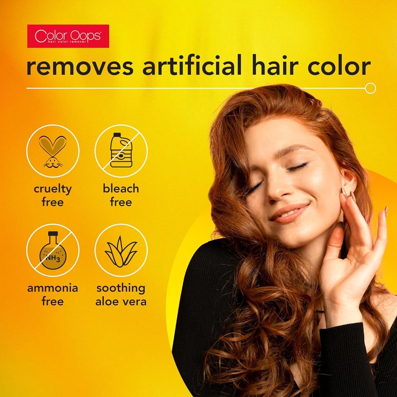 Color Oops Regular Strength Hair Color Remover with Extra Conditioning - 60ml x 2 - Image 2
