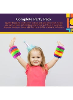 Special Supplies Squishy Fuzzy Band Bracelets for Kids, 6 Pack, Flexible and Stretchy Wearable Sensory Toys, Tactile Silicone Squiggly Touch, Bright and Colorful Wristbands - pzsku/Z2066A4925C698C50C245Z/45/_/1729412027/dbca4cde-bd76-473f-973e-d75ba849cdb0