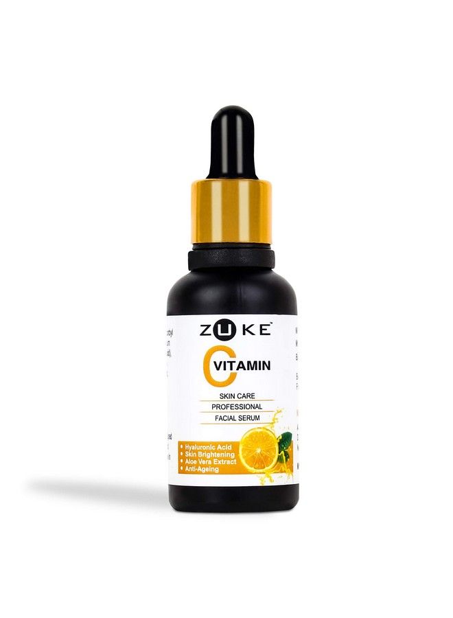 Zuke Vitamin C Face Serum For Skin Brightening Anti Ageing & Pigmentation With Hyaluronic Acid & Aloe Vera Extract 30Ml - Image 3