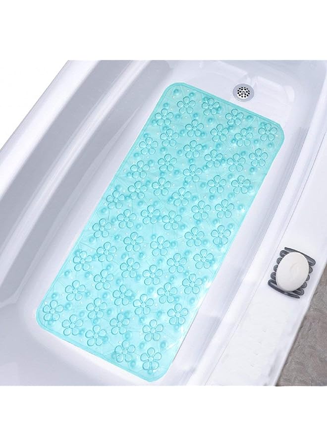 Raxoom Industries Exclusive Non Slip Bathroom Mat,Bathtub Mat,Shower Mat,Bath Mat With Suction Cups (Sky Blue) Product Code-Ab03 - Image 1