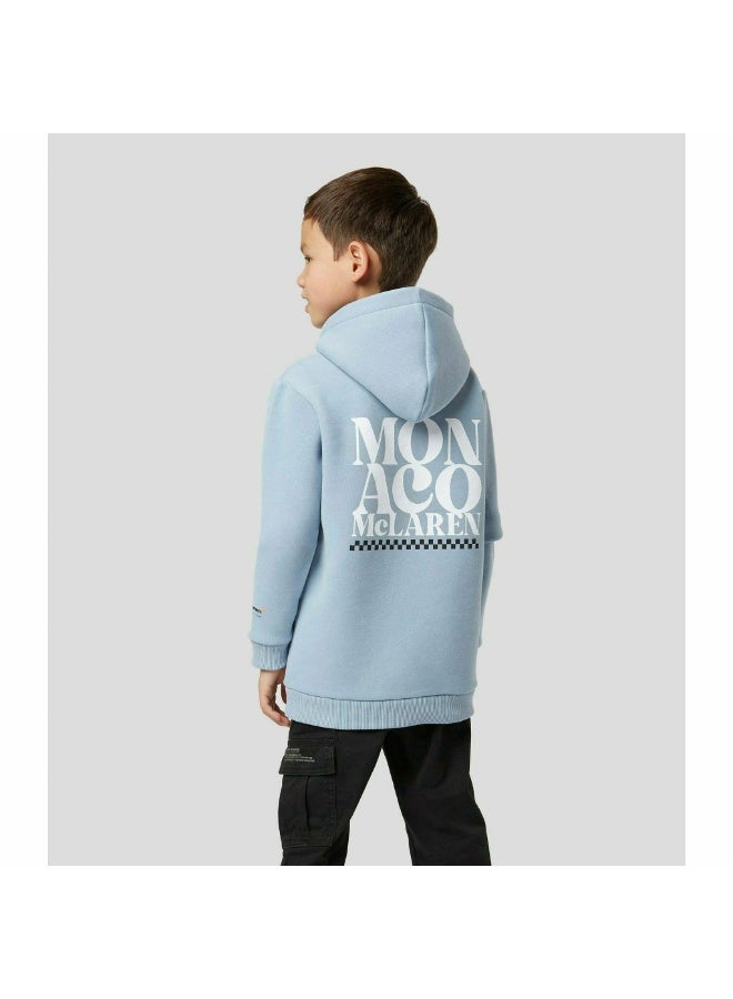 McLaren JUNIOR MONACO SLOGAN HOODIE - Image 5