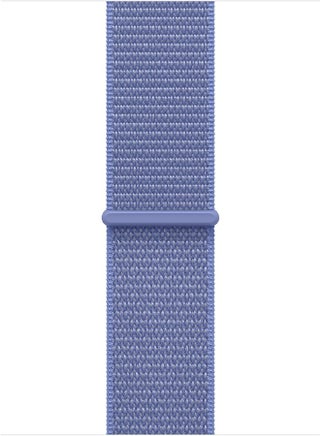 سوار رياضي من النايلون قابل للتهوية لساعة Apple Watch مقاس 42 مم/44 مم/45 مم/46 مم/49 مم - حزام خفيف الوزن قابل للتعديل متوافق مع iWatch Ultra 2 وSE وSeries 10/9/8/7، سوار بديل مقاوم للعرق للرجال والنساء (أرجواني فاتح) - view 4