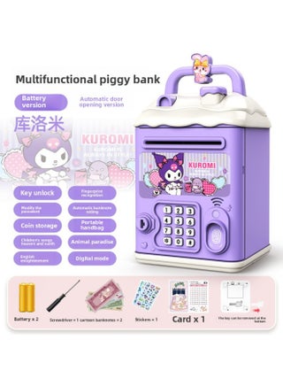 Can't Get In And Out Of Savings Year Access Children's Boys Piggy Bank Password Box Only Kulomi Girls-Color:Kuromi [key Unlocking⭐Password Fingerprint⭐Automatic Door Opening] Battery Model - pzsku/Z2067045A5D345E72DD32Z/45/1746411044/fdfcbe40-172f-4337-a422-0031de90a13a