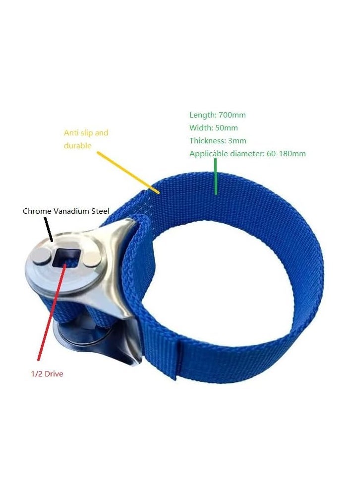 Shonee Adjustable Strap Wrench for Oil Filters - Image 5
